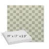 Picture of Mend Juniper | Sunbrella® 19" x 17" x 3" Outdoor Dining Cushion