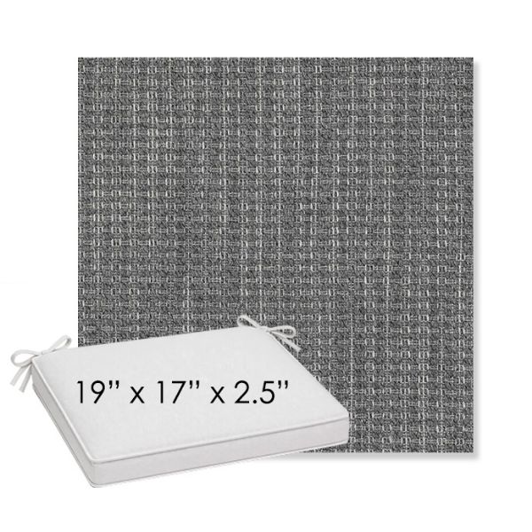 Picture of Metamorphic Cloud | Sunbrella® 19" x 17" x 3" Outdoor Dining Cushion