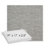 Picture of Piazza Stone | Sunbrella® 19" x 17" x 3" Outdoor Dining Cushion