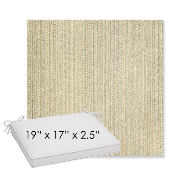 Picture of Posh Dove | Sunbrella® 19" x 17" x 3" Outdoor Dining Cushion