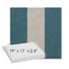 Picture of Rothko Curacao | Sunbrella® 19" x 17" x 3" Outdoor Dining Cushion