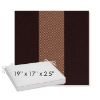 Picture of Rothko Sangria | Sunbrella® 19" x 17" x 3" Outdoor Dining Cushion