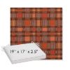 Picture of Rubix Spicy Melon | Sunbrella® 19" x 17" x 3" Outdoor Dining Cushion