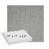 Picture of Switch Silver | Sunbrella® 19" x 17" x 3" Outdoor Dining Cushion