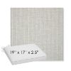 Picture of Ticking Fog | Sunbrella® 19" x 17" x 3" Outdoor Dining Cushion