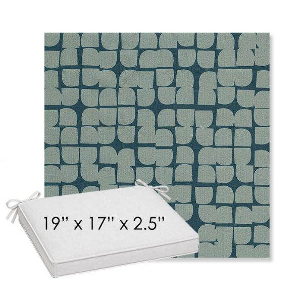 Picture of Toggle Splash | Sunbrella® 19" x 17" x 3" Outdoor Dining Cushion