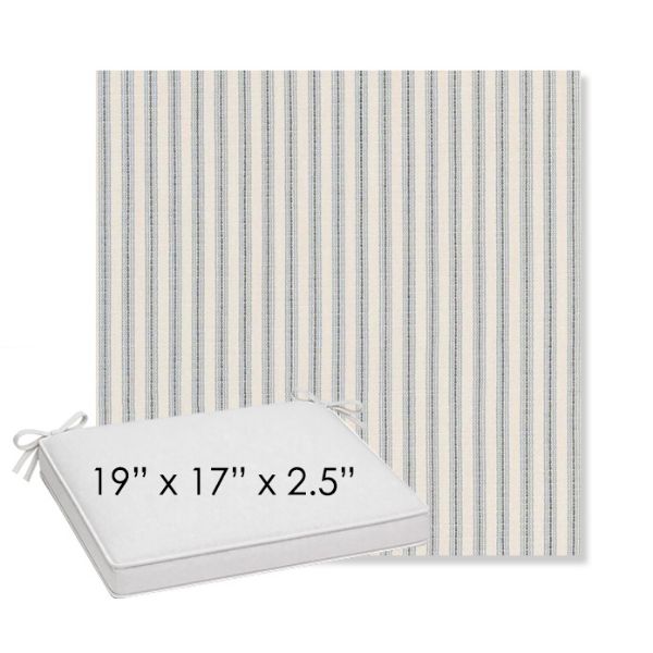 Picture of William Coast | Sunbrella® 19" x 17" x 3" Outdoor Dining Cushion