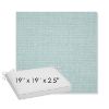 Picture of Bliss Dew | Sunbrella® 19" x 19" x 3" Outdoor Dining Cushion