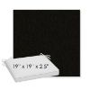 Picture of Canvas Sooty | Sunbrella® 19" x 19" x 3" Outdoor Dining Cushion