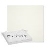 Picture of Canvas White | Sunbrella® 19" x 19" x 3" Outdoor Dining Cushion