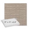 Picture of Charmer Pebble | Sunbrella® 19" x 19" x 3" Outdoor Dining Cushion