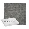Picture of Crush Pewter | Sunbrella® 19" x 19" x 3" Outdoor Dining Cushion
