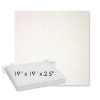 Picture of Crush Snow | Sunbrella® 19" x 19" x 3" Outdoor Dining Cushion