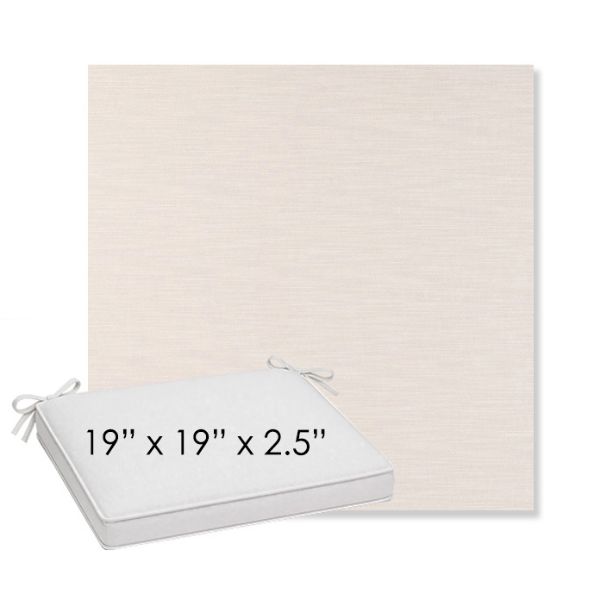 Picture of Exhale Cloud | Sunbrella® 19" x 19" x 3" Outdoor Dining Cushion