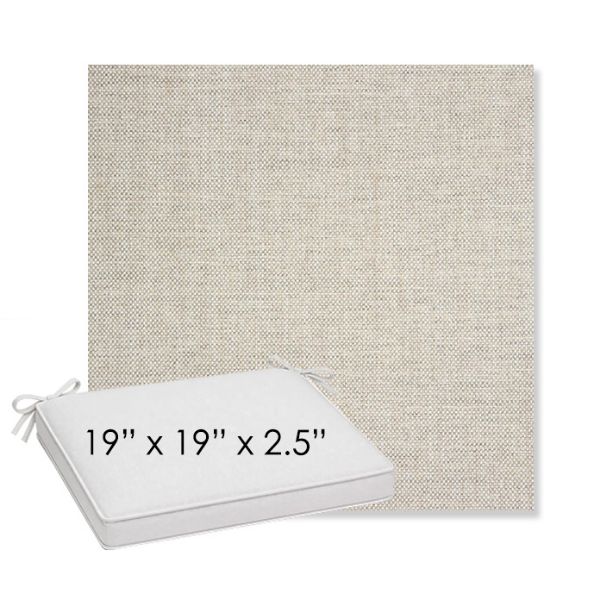 Picture of Idol Seagull | Sunbrella® 19" x 19" x 3" Outdoor Dining Cushion