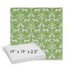 Picture of Jaipur Frame Chive | Sunbrella® 19" x 19" x 3" Outdoor Dining Cushion