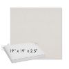 Picture of Lopi Snow | Sunbrella® 19" x 19" x 3" Outdoor Dining Cushion