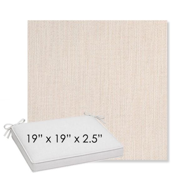 Picture of Nova Glimmer | Sunbrella® 19" x 19" x 3" Outdoor Dining Cushion