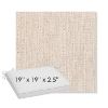 Picture of Poros Linen | Sunbrella® 19" x 19" x 3" Outdoor Dining Cushion