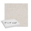 Picture of Rafi Pearl | Sunbrella® 19" x 19" x 3" Outdoor Dining Cushion