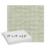 Picture of Slow Spirea | Sunbrella® 19" x 19" x 3" Outdoor Dining Cushion