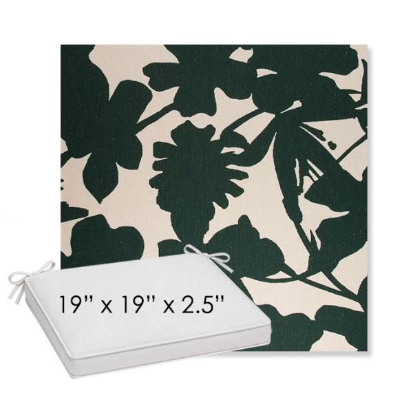 Picture of Sonny Fairway | Sunbrella® 19" x 19" x 3" Outdoor Dining Cushion