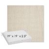 Picture of Tailored Snow | Sunbrella® 19" x 19" x 3" Outdoor Dining Cushion