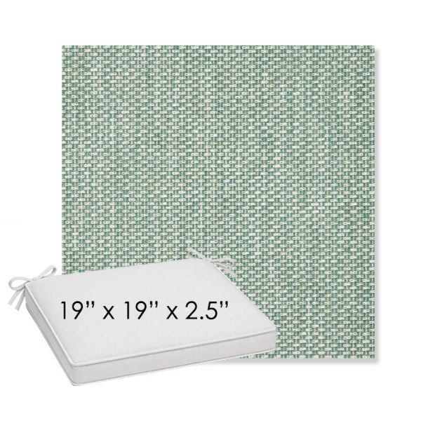 Picture of Tailored Spa | Sunbrella® 19" x 19" x 3" Outdoor Dining Cushion