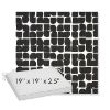Picture of Toggle Inkblot | Sunbrella® 19" x 19" x 3" Outdoor Dining Cushion