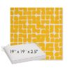 Picture of Toggle Lemon Drop | Sunbrella® 19" x 19" x 3" Outdoor Dining Cushion