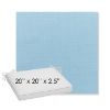 Picture of Canvas Air Blue | Sunbrella® 20" x 20" x 3" Outdoor Dining Cushion