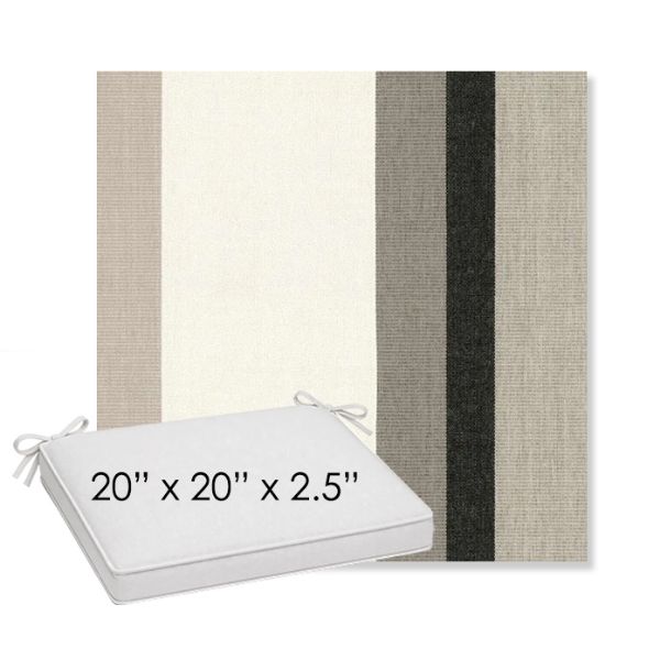 Picture of Canyon Tenaya | Sunbrella® 20" x 20" x 3" Outdoor Dining Cushion