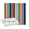 Picture of Carousel Confetti | Sunbrella® 20" x 20" x 3" Outdoor Dining Cushion