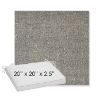 Picture of Chartres Graphite | Sunbrella® 20" x 20" x 3" Outdoor Dining Cushion