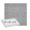 Picture of Chartres Gull | Sunbrella® 20" x 20" x 3" Outdoor Dining Cushion