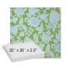 Picture of Floral Song Spring | Sunbrella® 20" x 20" x 3" Outdoor Dining Cushion
