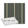 Picture of Linger Fern | Sunbrella® 20" x 20" x 3" Outdoor Dining Cushion