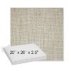 Picture of Linville Oyster | Sunbrella® 20" x 20" x 3" Outdoor Dining Cushion