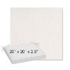 Picture of Nova Parchment | Sunbrella® 20" x 20" x 3" Outdoor Dining Cushion