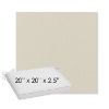 Picture of Play Snow | Sunbrella® 20" x 20" x 3" Outdoor Dining Cushion