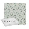 Picture of Plume Spring | Sunbrella® 20" x 20" x 3" Outdoor Dining Cushion