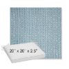 Picture of Posh Sky | Sunbrella® 20" x 20" x 3" Outdoor Dining Cushion