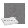 Picture of Proof Slate | Sunbrella® 20" x 20" x 3" Outdoor Dining Cushion
