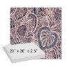 Picture of Sensibility Splendor | Sunbrella® 20" x 20" x 3" Outdoor Dining Cushion
