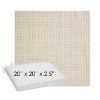 Picture of Tailored Snow | Sunbrella® 20" x 20" x 3" Outdoor Dining Cushion