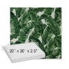 Picture of Tropics Jungle | Sunbrella® 20" x 20" x 3" Outdoor Dining Cushion