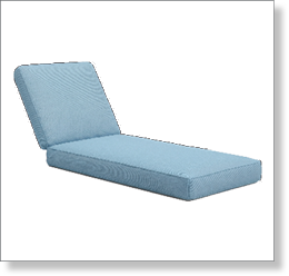 Universal Boxed Chaise Lounge Replacement Cushions Sunbrella Fabrics